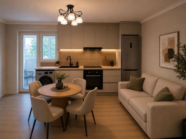Apartament cu 2 camere semidecomandat în Ultracentral
