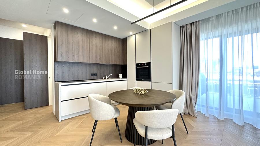 Apartament cu 3 camere semidecomandat, mobilat în Floreasca