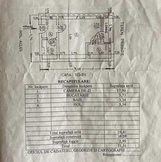 Apartament cu 3 camere decomandat în Dărmănești