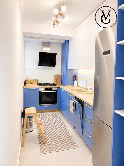 Apartament cu 2 camere semidecomandat, mobilat în Floreasca