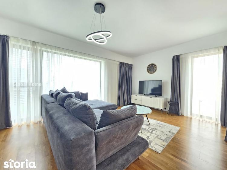Apartament cu 2 camere decomandat, mobilat în Băneasa
