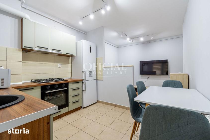 Apartament cu 2 camere semidecomandat, mobilat în Între Lacuri