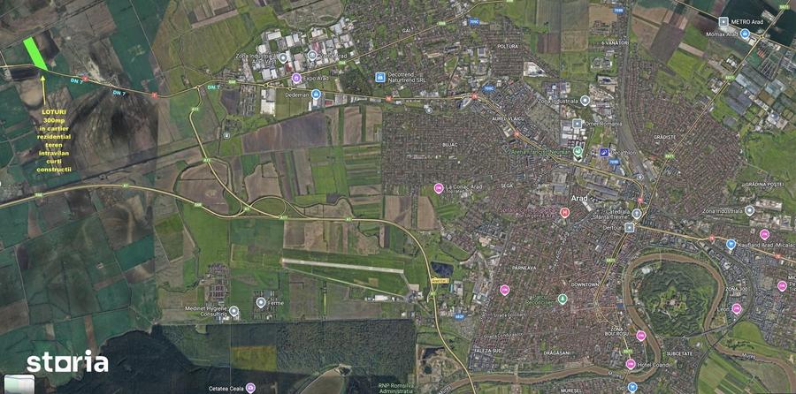 Teren de 350 mp, în Gai