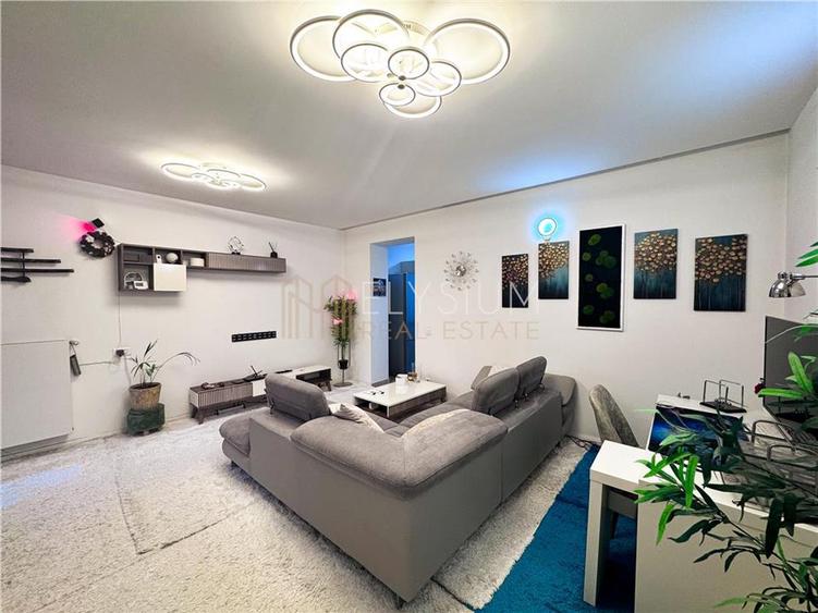 Apartament cu 3 camere semidecomandat, mobilat în Floreasca