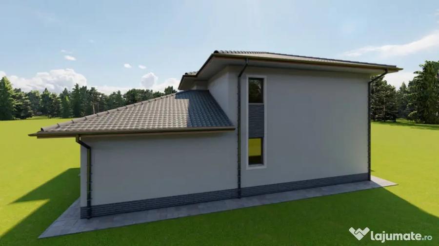 Casă cu 5 camere cu Teren 850 Mp în Satu Nou de Jos