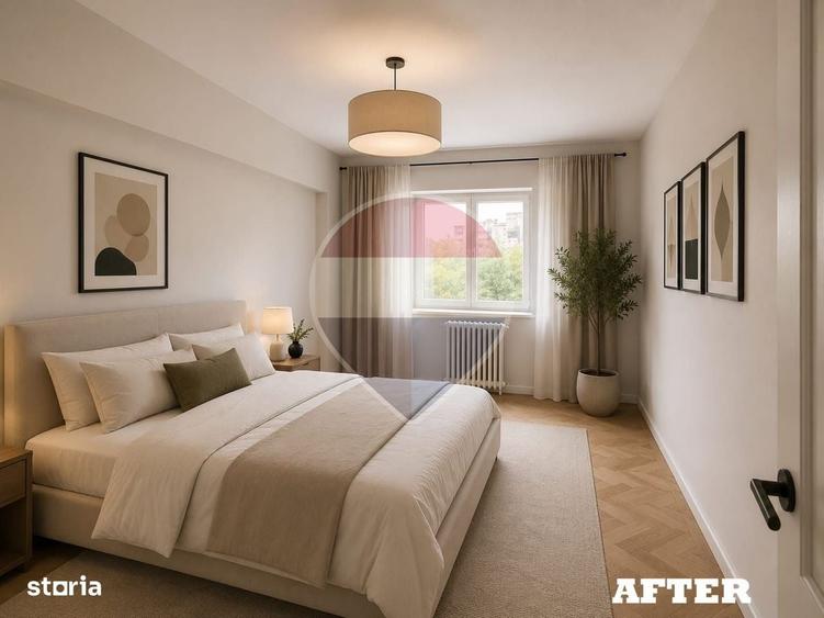 Apartament cu 3 camere decomandat în Brăilei