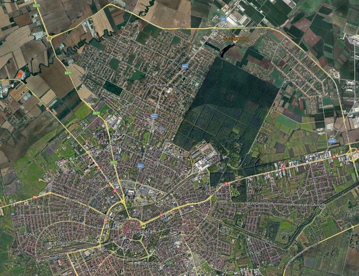Teren Construcții intravilan de 23000 mp, în Dumbrăvița