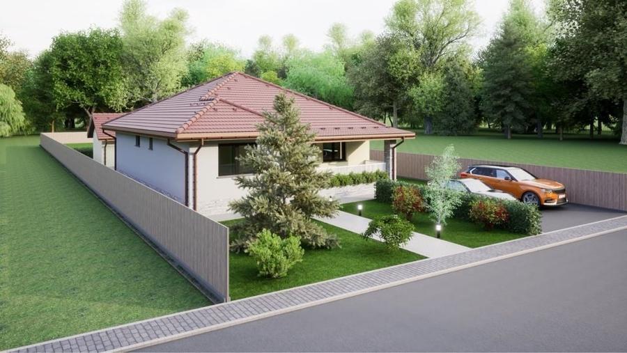 Teren de 1090 mp, în Hărman