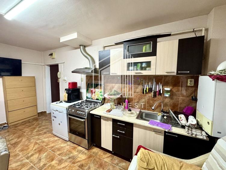 Apartament cu 2 camere semidecomandat în Botizului