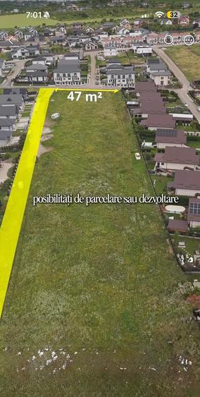 Teren Construcții intravilan de 14250 mp, în Cug
