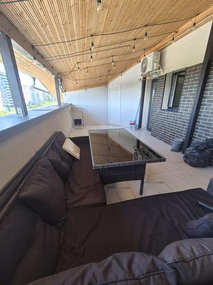 Penthouse cu 4 camere decomandat, mobilat în Theodor Pallady