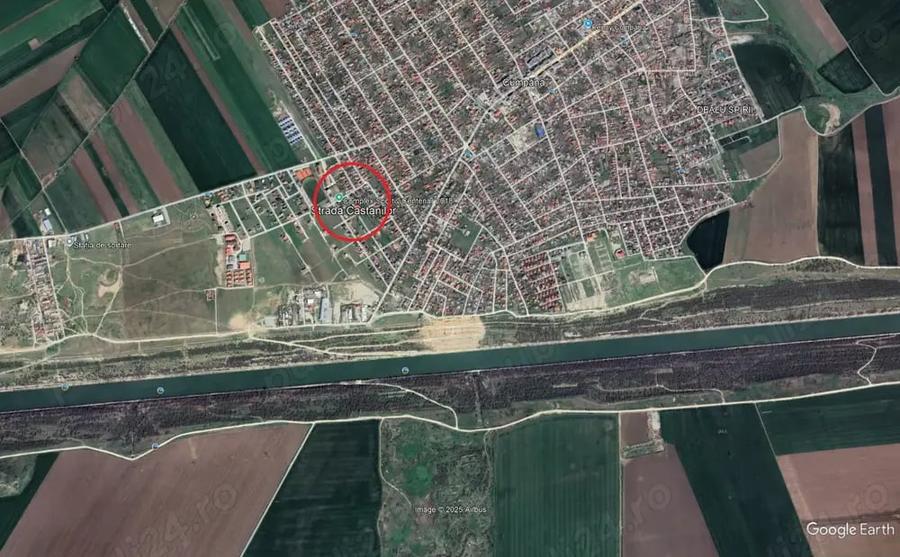 Teren de 1000 mp, în Cumpăna
