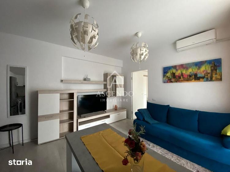Apartament cu 2 camere decomandat, mobilat în Cișmigiu