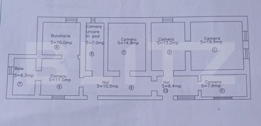 Casă individuală cu 5 camere cu Canalizare în Tormac
