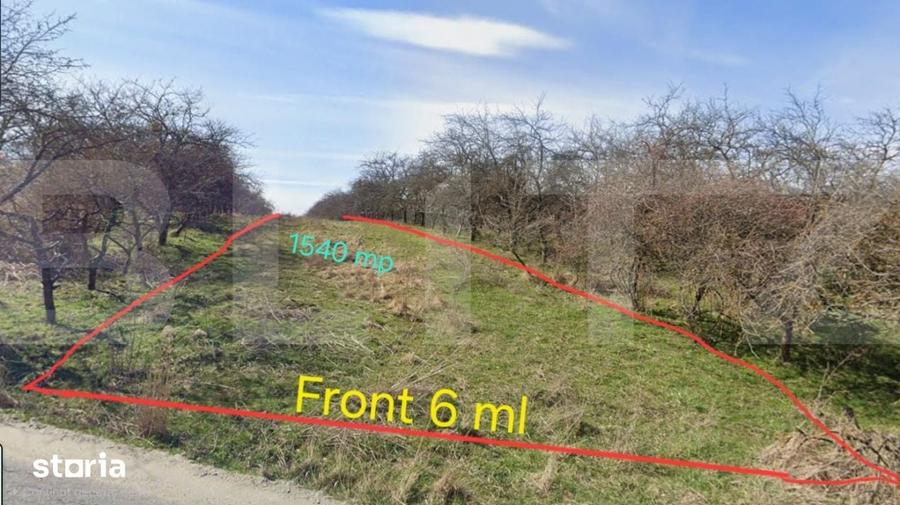 Teren extravilan, 1540 mp - zona Balta Feleacu - 2