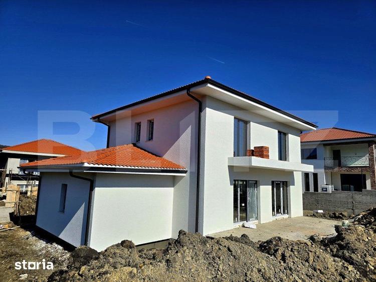 Casă cu 4 camere cu Teren 500 Mp în Chinteni