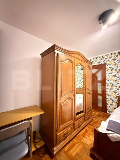 Apartament cu 4 camere decomandat, mobilat în Mărăști