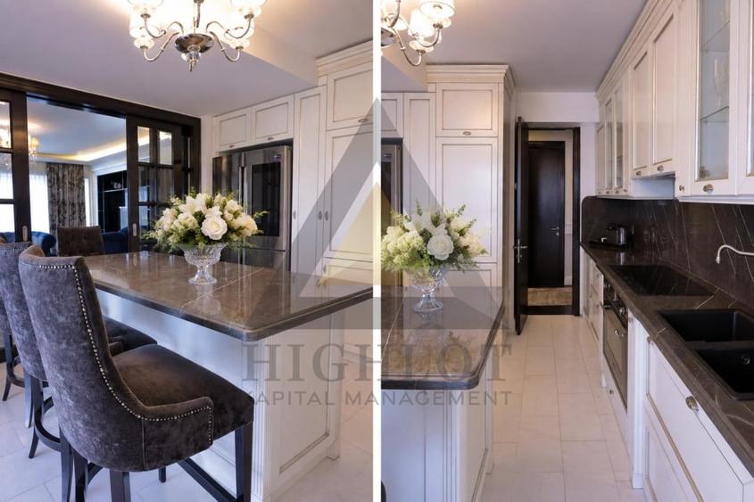 Apartament cu 5 camere decomandat, mobilat în Arcul de Triumf