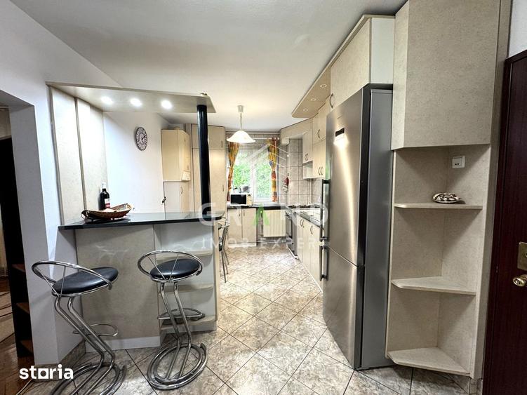 Apartament cu 4 camere decomandat, mobilat în Gheorgheni