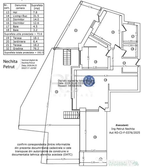 Apartament cu 3 camere decomandat în Moșilor