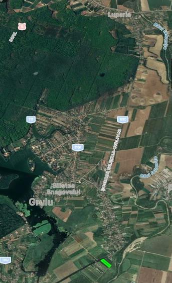 Teren de 7265 mp, în Siliștea Snagovului