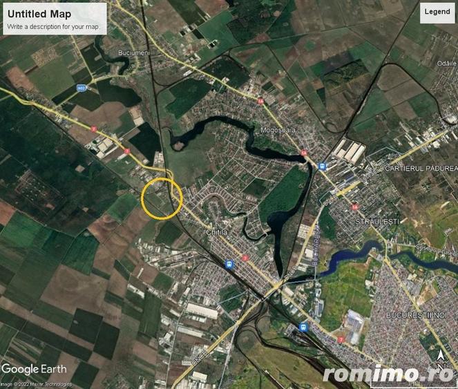 Teren de 34000 mp, în Nord