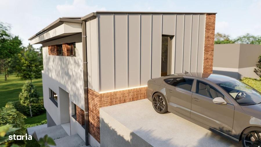 Casă cu 4 camere cu Teren 600 Mp în Baciu