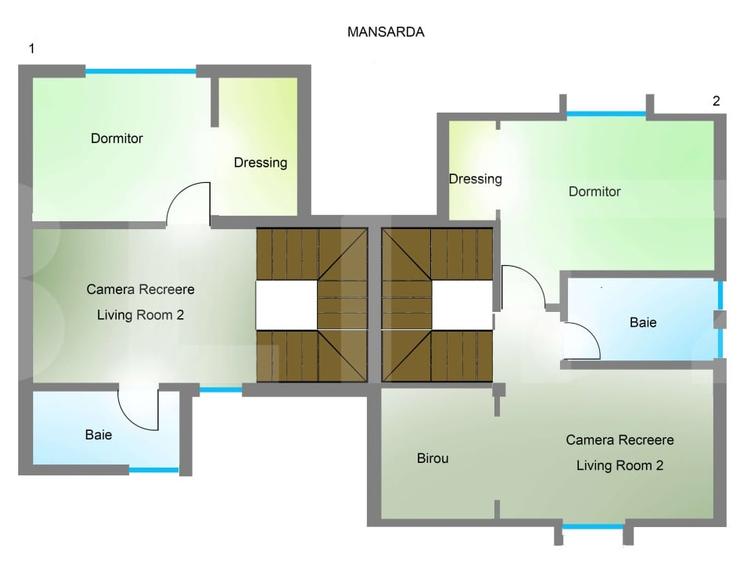 Duplex cu 5 camere cu Canalizare în Făget