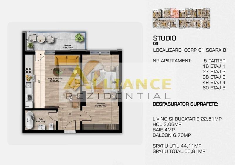 Ap 3 camere langa metrou Berceni - 14