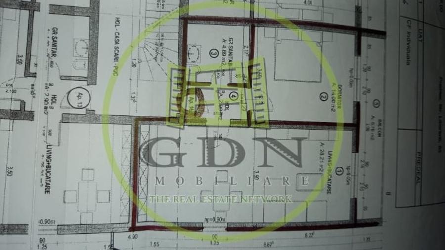 Apartament cu 2 camere decomandat, mobilat în Cioplea