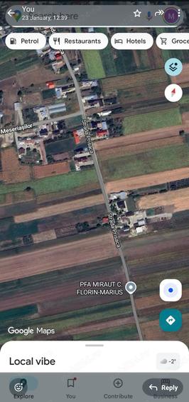 Teren de 3150 mp, în Moara