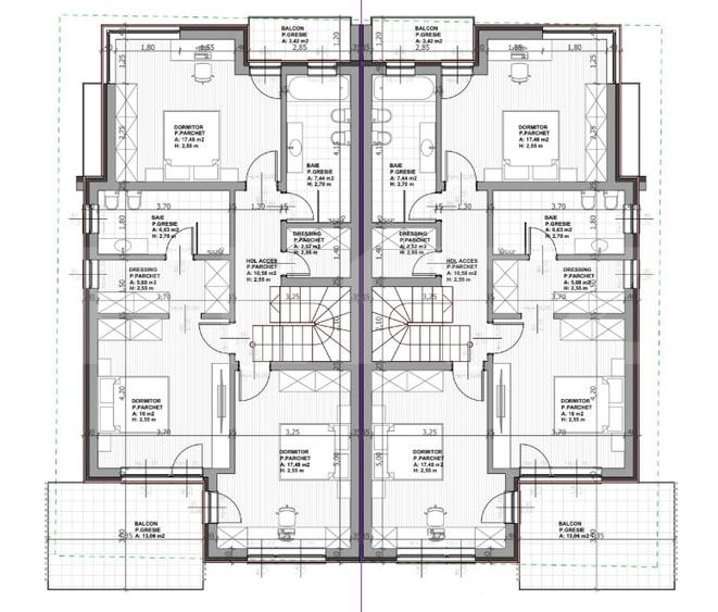 Duplex cu 6 camere cu Canalizare în Dâmbul Rotund