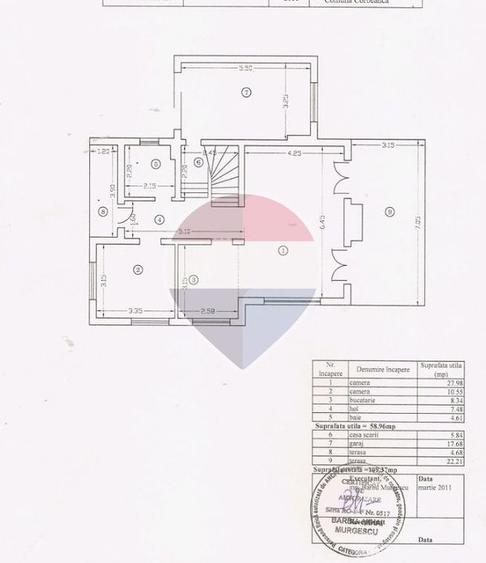 Casă individuală cu 6 camere cu Teren 751 Mp în Corbeanca