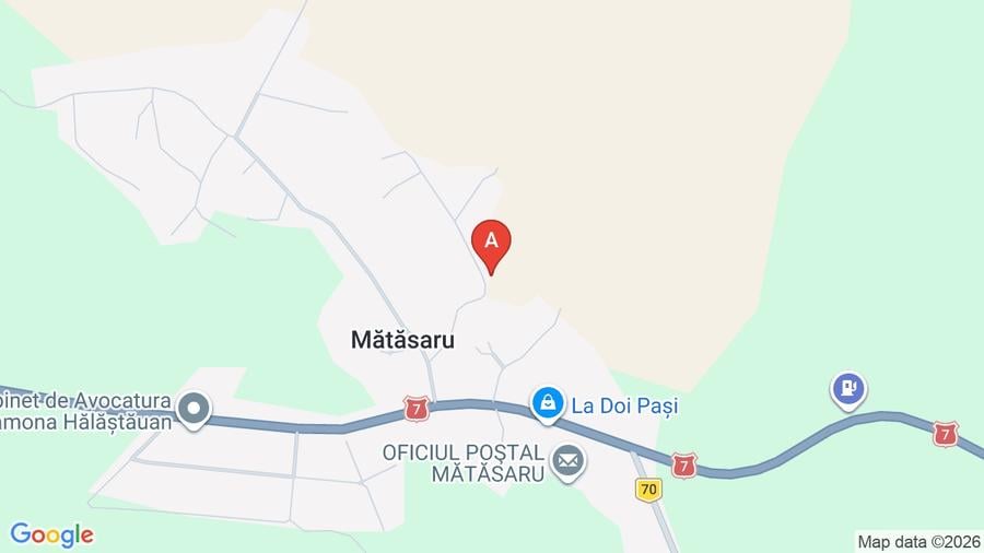 Teren agricol extravilan de 76400 mp, în Mătăsaru