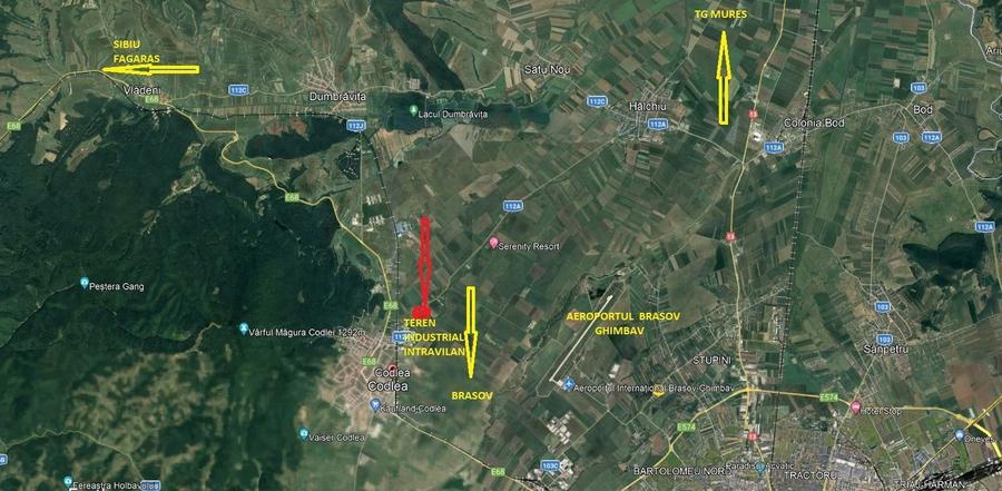 Teren Construcții intravilan de 45000 mp, în Periferie