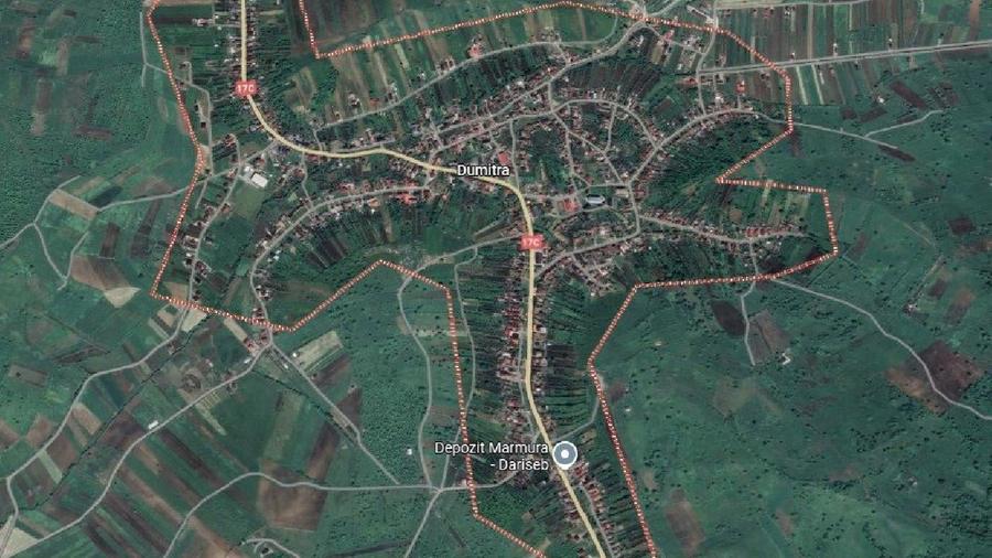 Teren intravilan de 1404 mp, în Dumitrița