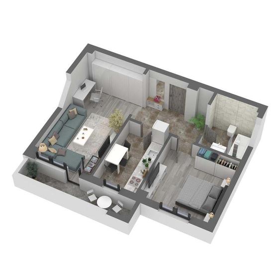 Conest Ozana Residence -apartamente de vanzare cu 1 2 3 camere - 7