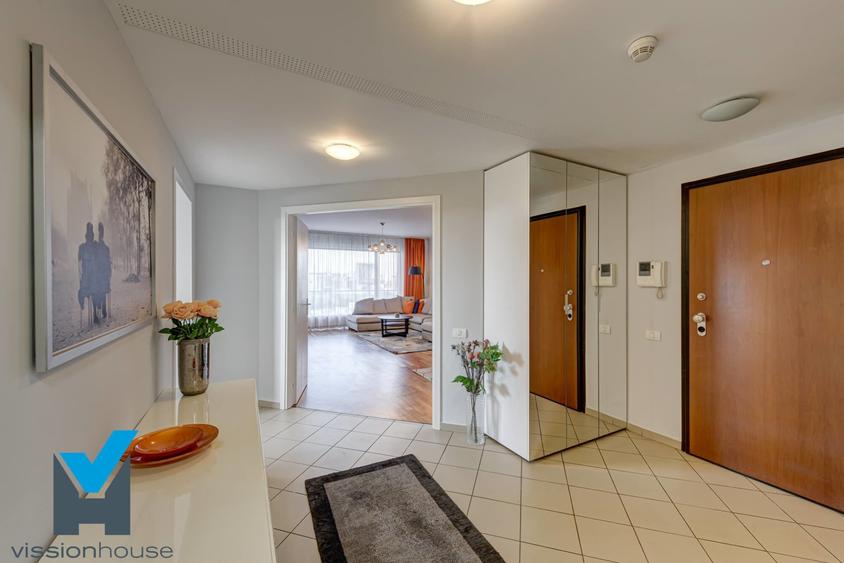 Apartament cu 4 camere decomandat, mobilat în Herăstrău