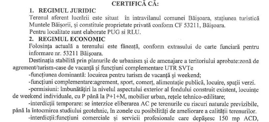 Spațiu comercial, în Muntele Cacovei