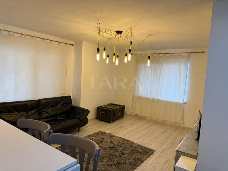 Apartament cu 2 camere decomandat, mobilat în Baciu