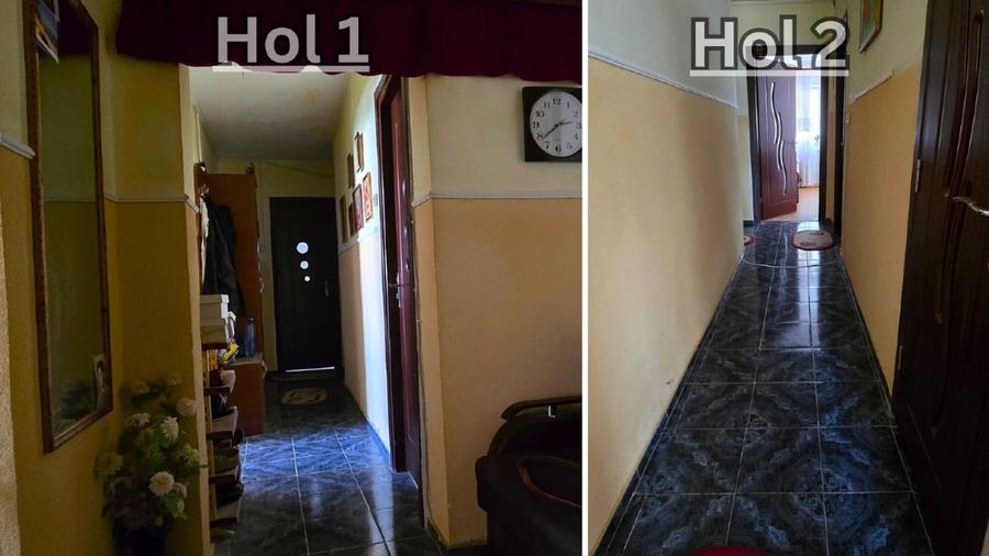 Apartament cu 4 camere decomandat, mobilat în Dacia