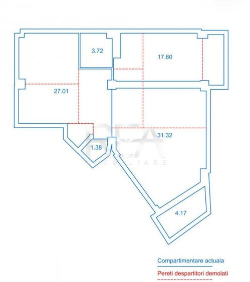 Apartament cu 4 camere decomandat în Turda