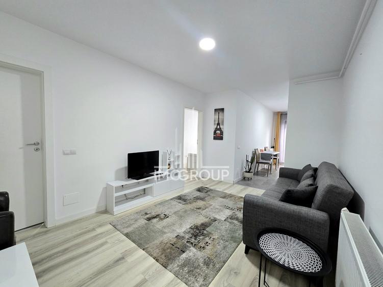 Apartament cu 2 camere semidecomandat, mobilat în Zorilor