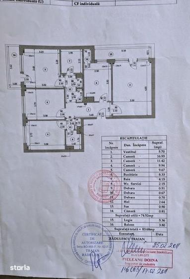 4 camere Aparatorii Patriei, centrala, 4 min Metrou - 8