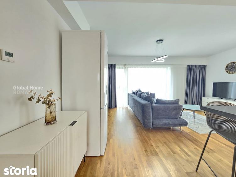 Apartament cu 2 camere decomandat, mobilat în Băneasa
