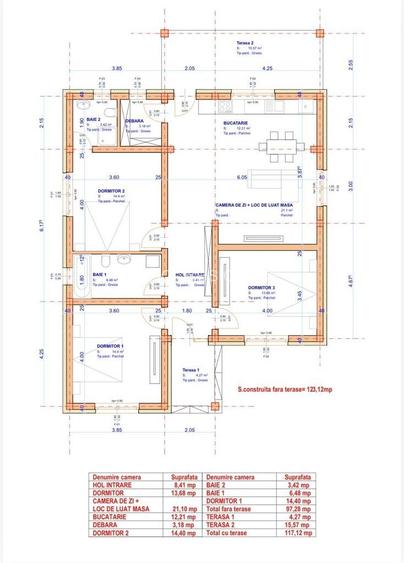 Casa 4 camere in Doctor Carnabel, Focsani - Direct Dezvoltator