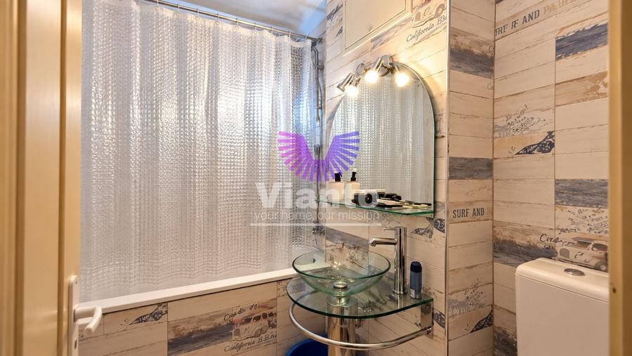 Apartament cu 2 camere decomandat, mobilat în Central