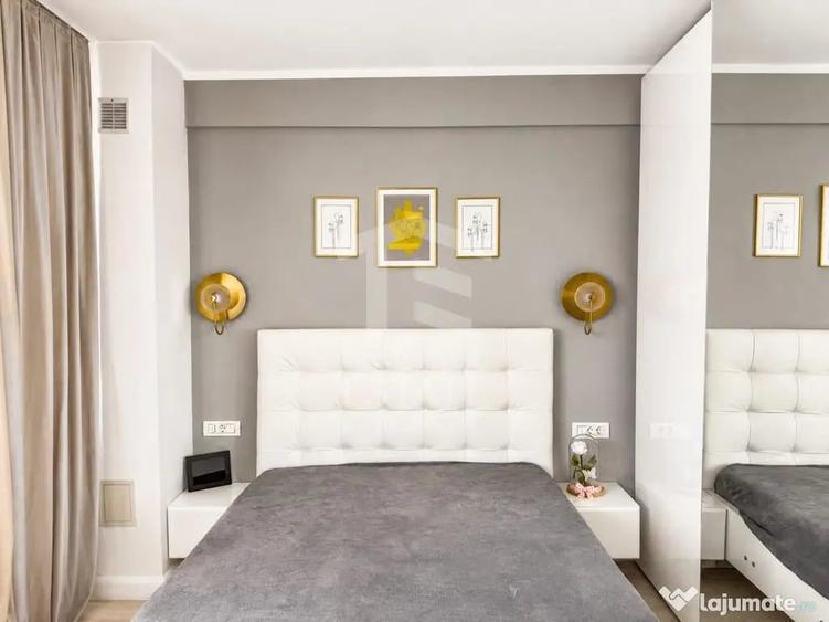 Apartament cu 3 camere semidecomandat în City Park Mall