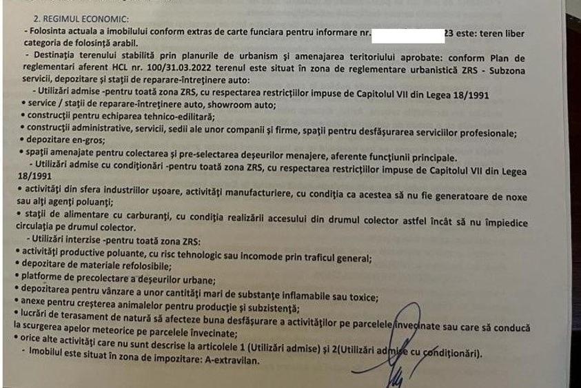 Teren Construcții intravilan de 5000 mp, în Exterior Vest