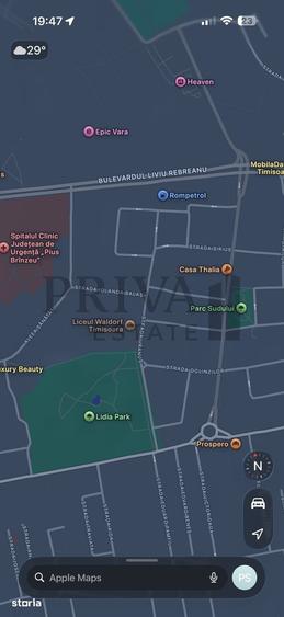 Apartament cu 3 camere decomandat în Soarelui